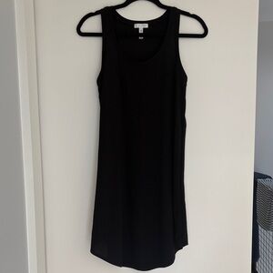 Leith Black Sleeveless Mini Dress